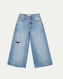 *HYBRID STYLE* ULTRA HIGH RISE RELAXED JORT JEANS