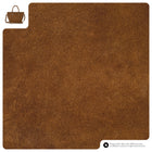Italian Genuine Suede & Full-Grain Leather Top-Handle Bag | Alba