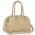 Italian Genuine Suede Top-Handle Bag | Novara