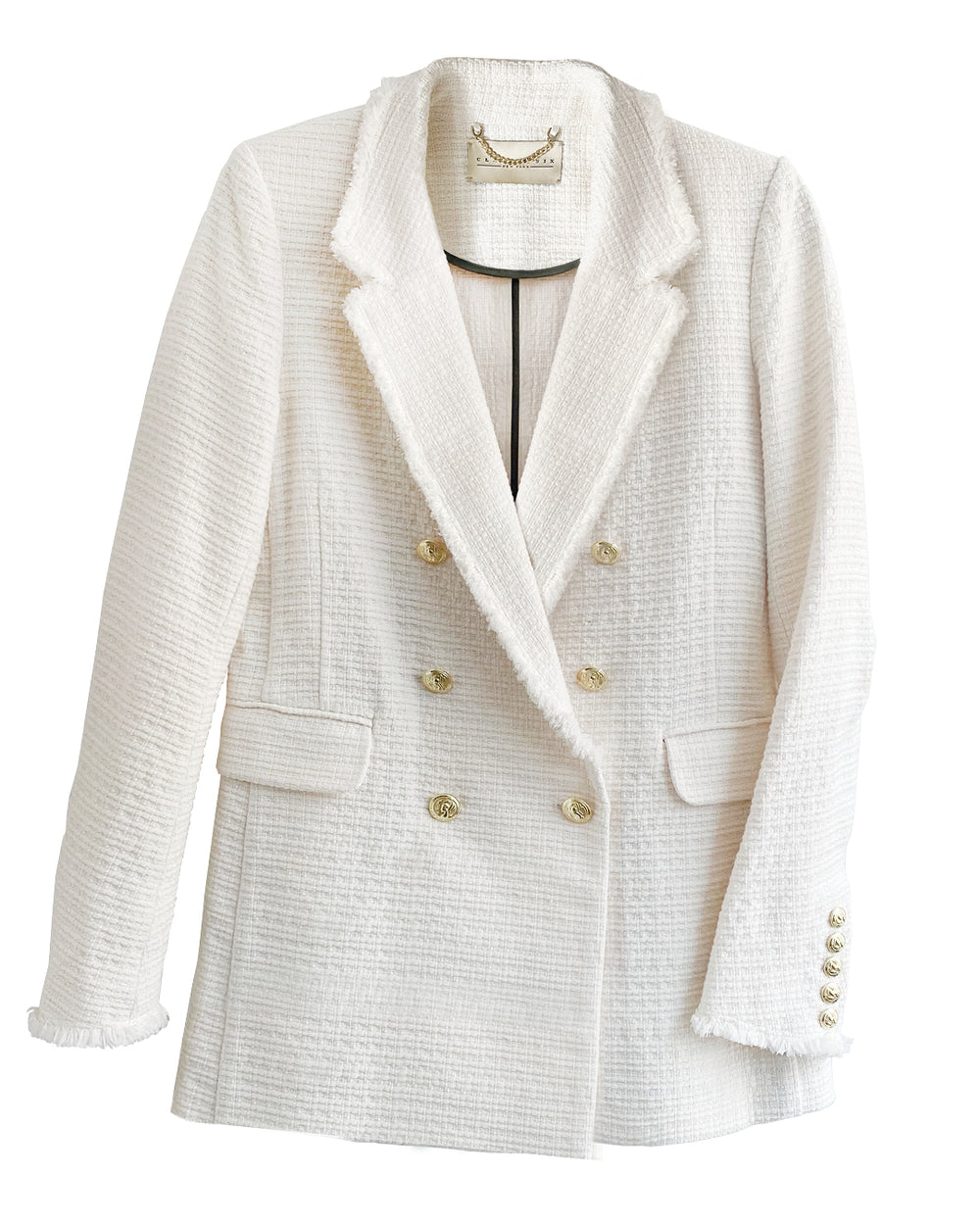 Elegant 3/4 Sleeve Knee Length Chiffon Jacket - Jackets