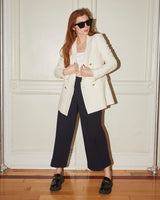 Katharine Blazer in Ivory Tweed