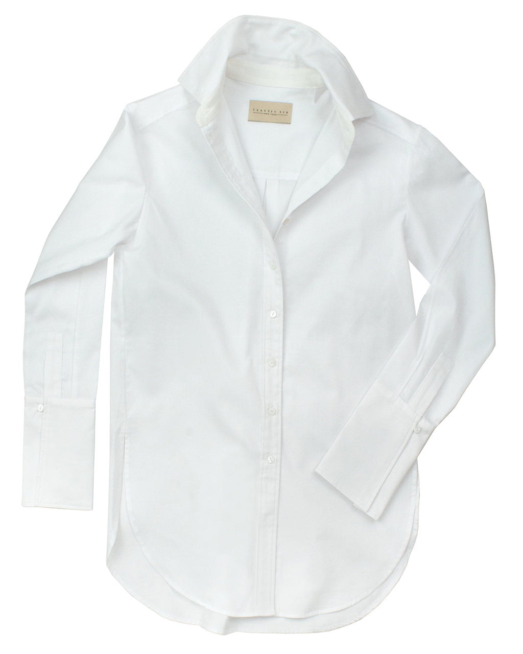 Ladies Classic Formal Shirt - White