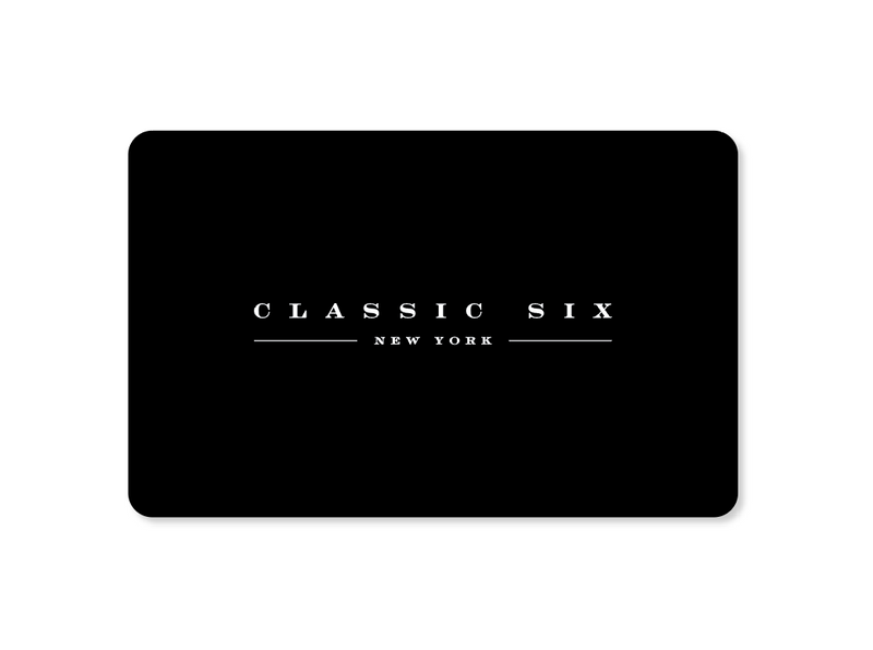 Classic Six E-Gift Card